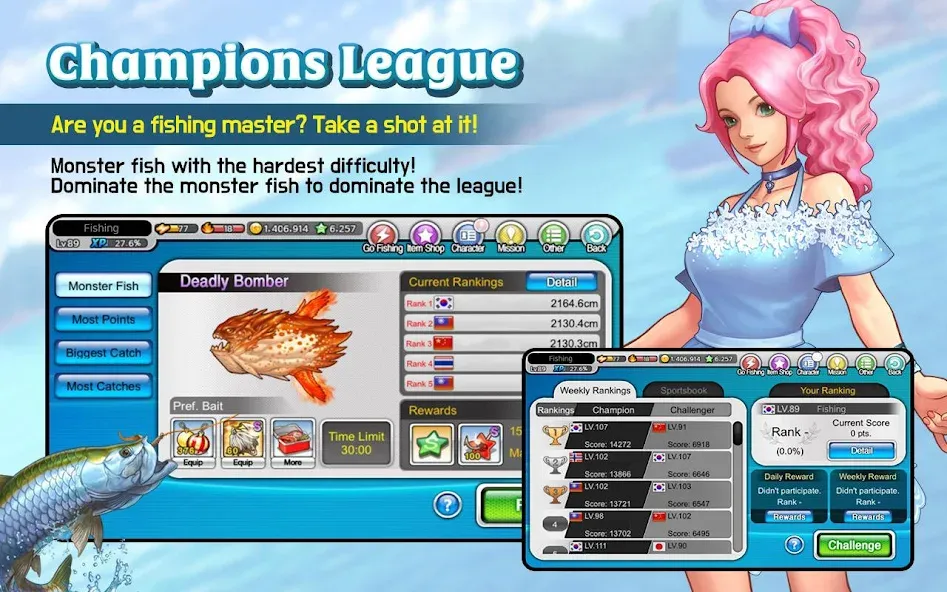 Fishing Superstars (Фишинг Суперзвезды)  [МОД Mega Pack] Screenshot 4