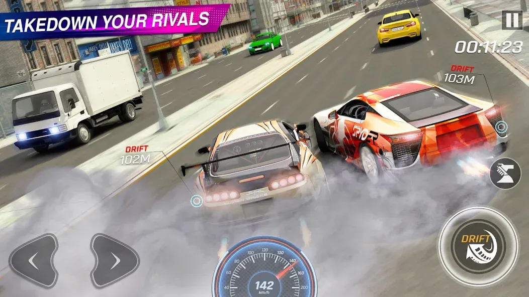 Extreme Car Driving: Car Drift  [МОД Бесконечные монеты] Screenshot 4