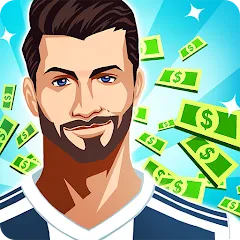 Скачать взломанную Idle Eleven - Soccer tycoon (Айдл Илевен)  [МОД Бесконечные монеты] - последняя версия apk на Андроид