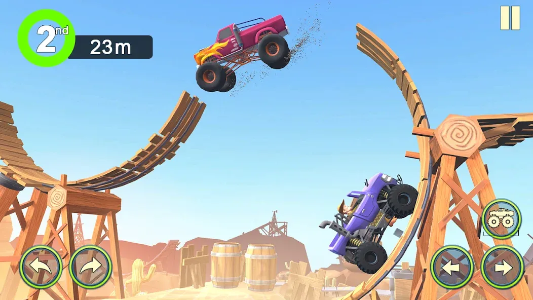 Monster Truck Crush (Монстр Трак Стант)  [МОД Бесконечные монеты] Screenshot 5