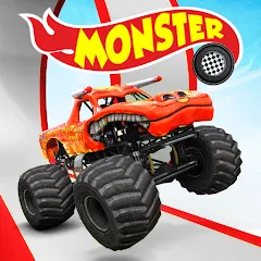 Скачать взломанную Monster Truck Crush (Монстр Трак Стант)  [МОД Бесконечные монеты] - полная версия apk на Андроид