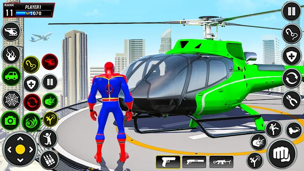 Miami Superhero: Spider Games  [МОД Много денег] Screenshot 2