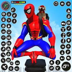 Скачать взлом Miami Superhero: Spider Games  [МОД Много денег] - стабильная версия apk на Андроид