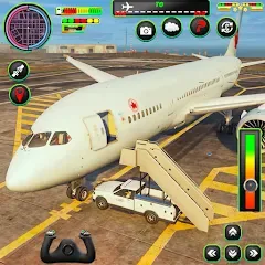 Скачать взломанную Real Flight Sim Airplane Games (Реал Флайт Сим Авиасимуляторы игры на самолеты)  [МОД Unlimited Money] - полная версия apk на Андроид