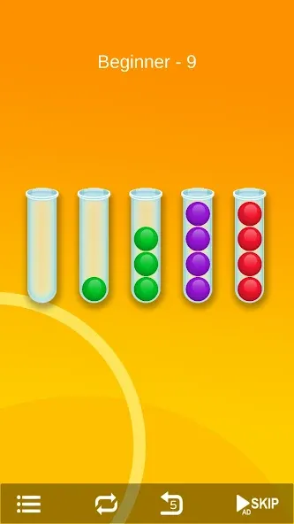 Ball Sort - Bubble Sort Puzzle (Болл Сорт)  [МОД Бесконечные монеты] Screenshot 4