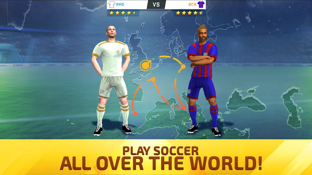 Soccer Star 24 Top Leagues (Футбольная звезда 23 Топ Лиги)  [МОД Menu] Screenshot 5