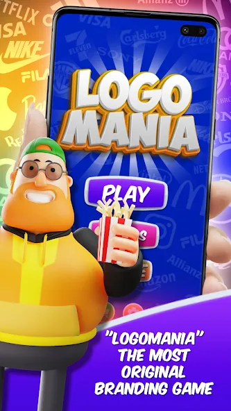 Logomania - Logo Quiz Original (Логомания 1)  [МОД Mega Pack] Screenshot 1