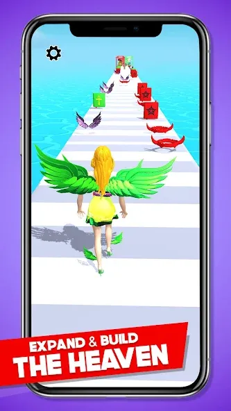 Heaven Life Rush! Paradise Run  [МОД Бесконечные деньги] Screenshot 2