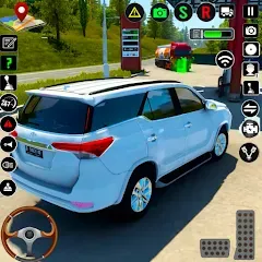 Взломанная US Prado Car Games Simulator  [МОД Unlocked] - последняя версия apk на Андроид