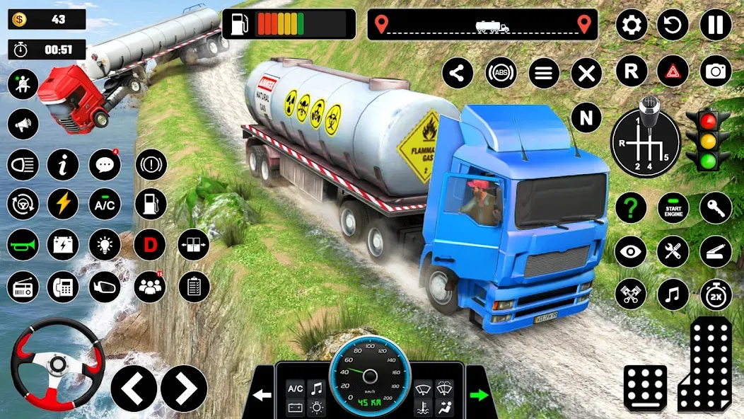 Oil Truck Games: Driving Games  [МОД Menu] Screenshot 5