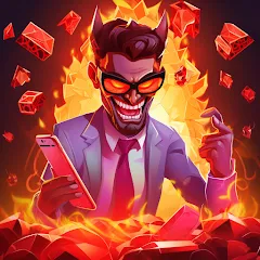 Скачать взломанную Hell: Idle Evil Tycoon Sim (Хелл)  [МОД Много монет] - последняя версия apk на Андроид