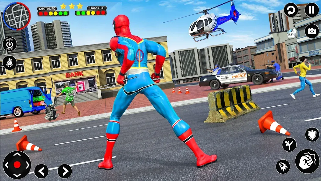 Spider Rope Hero Spider Games  [МОД Unlocked] Screenshot 3