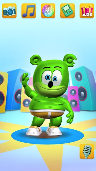 Talking Gummy Bear Kids Games  [МОД Unlimited Money] Screenshot 1
