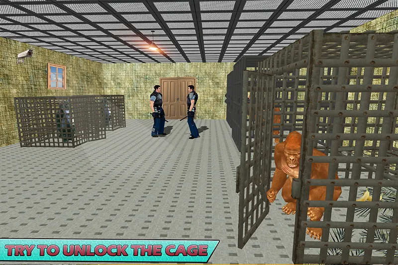 Gorilla Smash City Escape Jail  [МОД Меню] Screenshot 4