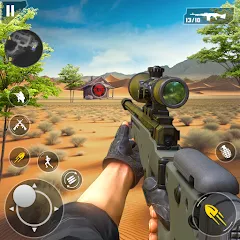 Взлом Fps Shooting Gun War: Gun Game  [МОД Меню] - последняя версия apk на Андроид