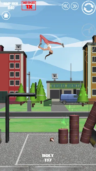 SWAGFLIP - Parkour Origins (СВАГФЛИП)  [МОД Все открыто] Screenshot 3