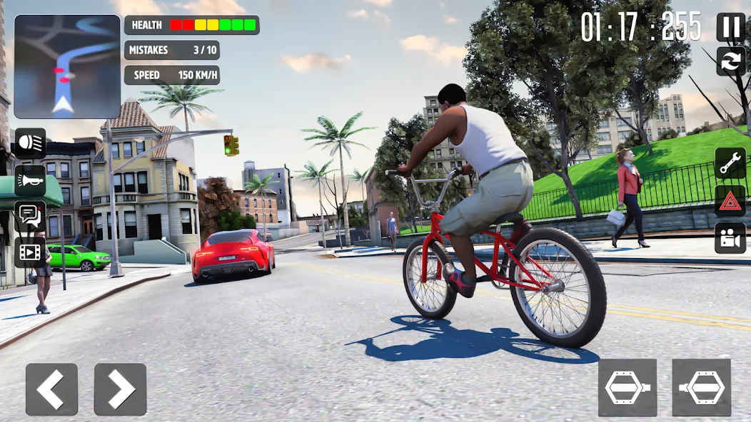 Cycle Stunt Games: Cycle Game (Оффроад Велосипедист )  [МОД Меню] Screenshot 2