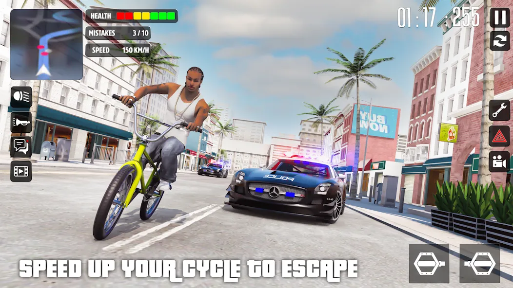 Cycle Stunt Games: Cycle Game (Оффроад Велосипедист )  [МОД Меню] Screenshot 4