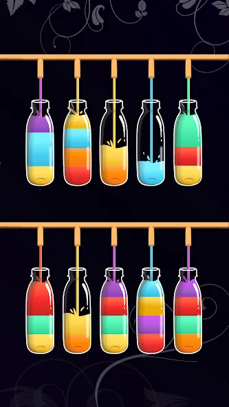 Water Sort - Color Puzzle Game (Уотер Сорт)  [МОД Unlocked] Screenshot 2