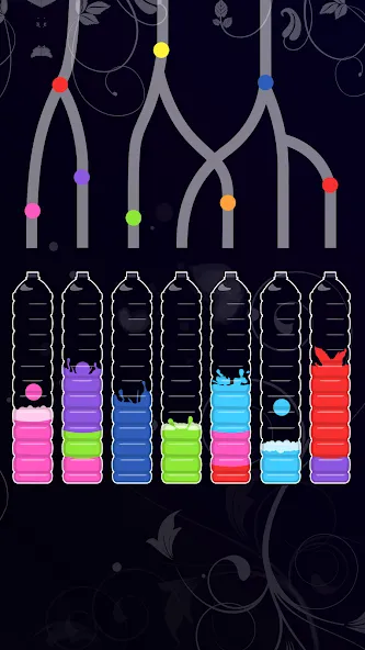 Water Sort - Color Puzzle Game (Уотер Сорт)  [МОД Unlocked] Screenshot 3