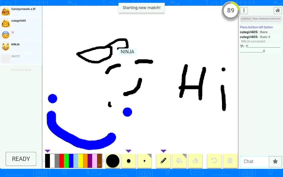 Drawaria.Online - Pictionary /  [МОД Меню] Screenshot 5