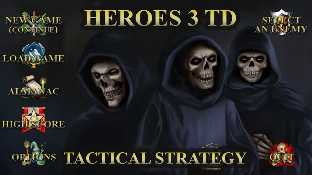 Heroes 3 of Might: Magic TD  [МОД Много монет] Screenshot 1