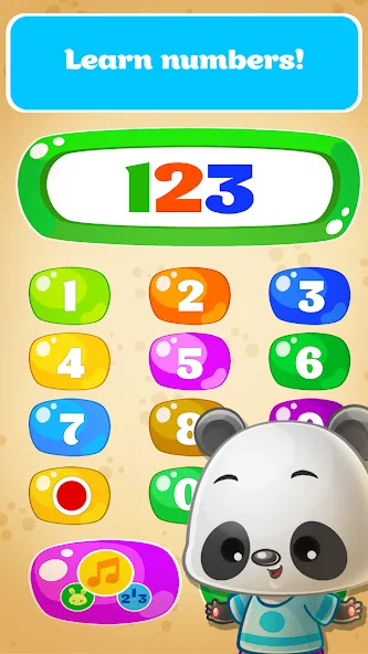 Babyphone game Numbers Animals  [МОД Unlocked] Screenshot 2