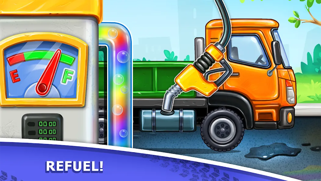 Truck games - build a house  [МОД Unlimited Money] Screenshot 2