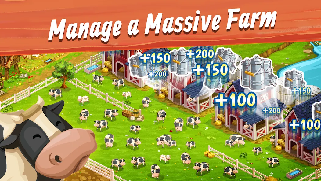 Big Farm: Mobile Harvest (Биг Фарм)  [МОД Много монет] Screenshot 3