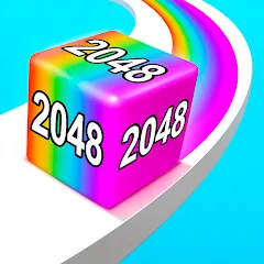 Скачать взломанную Jelly Run 2048 (Джелли Ран 2048)  [МОД Бесконечные деньги] - полная версия apk на Андроид