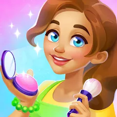 Скачать взломанную Makeover Salon: Beauty Mania (Маковер Салон)  [МОД Много монет] - полная версия apk на Андроид