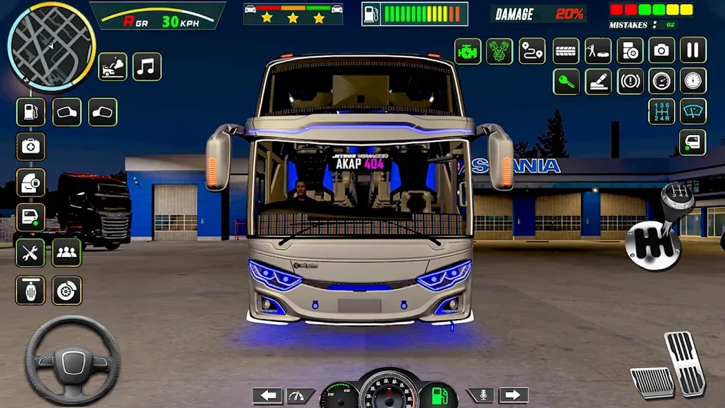 Public Coach Bus Driving Game (Паблик Коуч Бас Драйвинг Гейм)  [МОД Menu] Screenshot 2