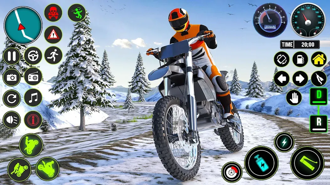 GT Bike Racing Game Moto Stunt (ДжиТи Байк Рейсинг Гейм Мото Стант)  [МОД Unlocked] Screenshot 3