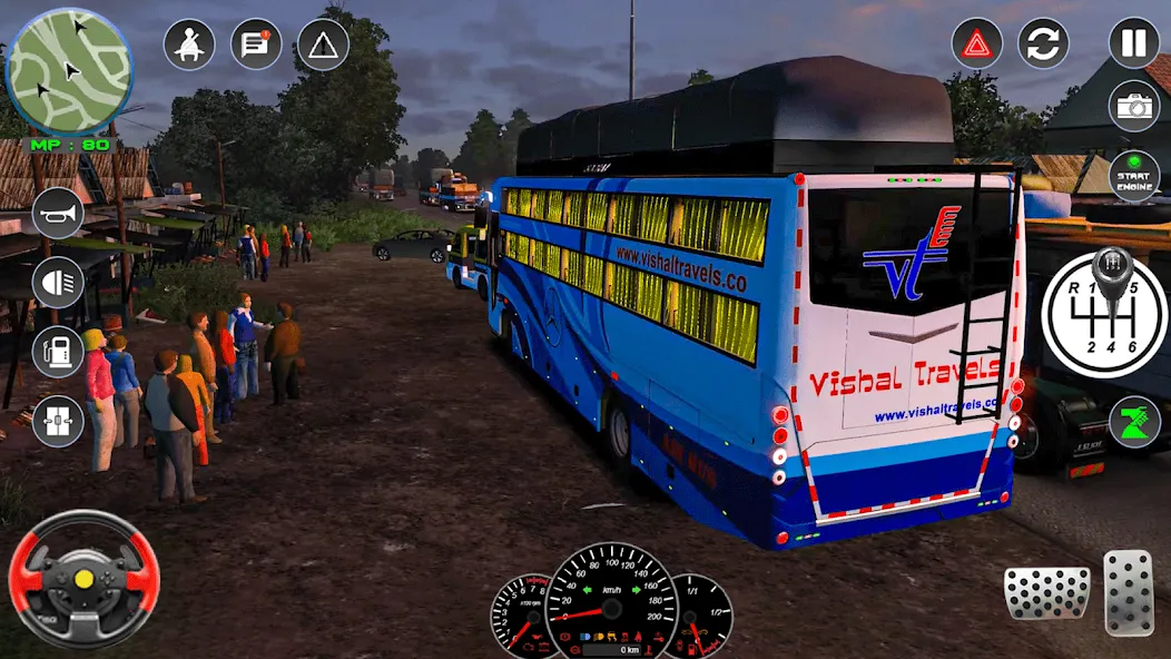 City Bus Driving: Bus Games 3D  [МОД Меню] Screenshot 4