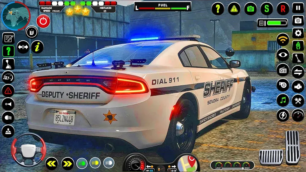 NYPD Police Car Parking Game  [МОД Много денег] Screenshot 3