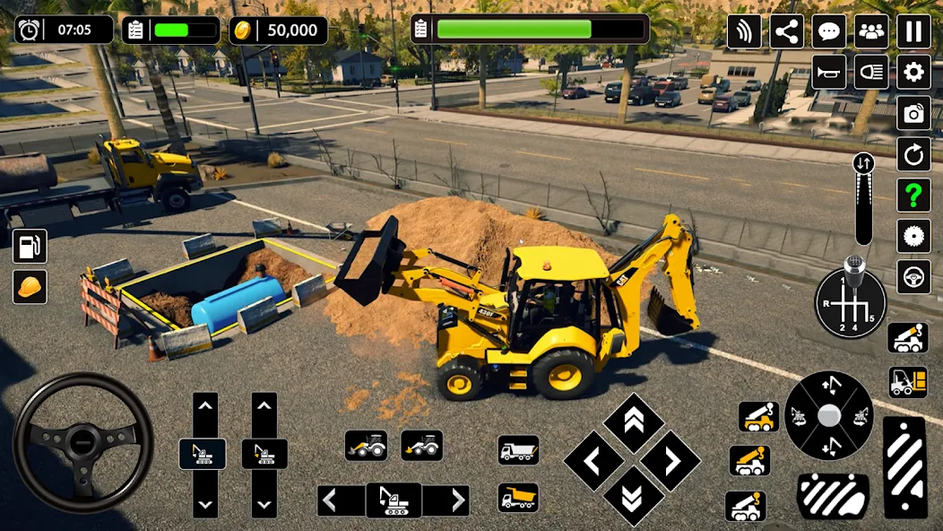 Snow Offroad Construction Game  [МОД Mega Pack] Screenshot 3