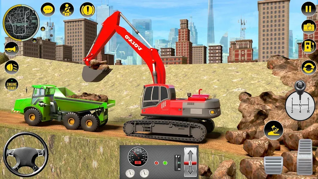 Builder City Construction Game (ткман Городское Строительство)  [МОД Menu] Screenshot 4