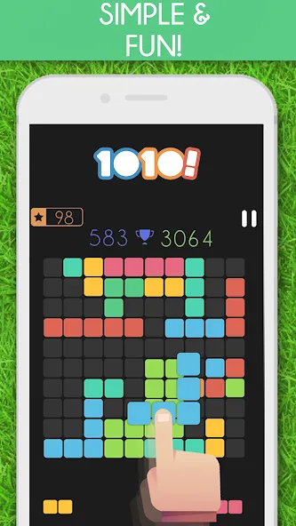 1010! Block Puzzle Game  [МОД Меню] Screenshot 4