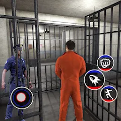 Скачать взломанную Prison Escape- Jail Break Game (Побег из тюрьмы 3D)  [МОД Много монет] - последняя версия apk на Андроид