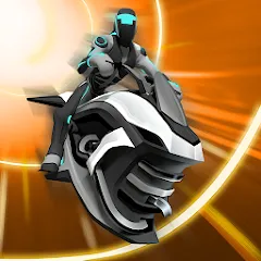 Взлом Gravity Rider: Space Bike Race (Гравити Райдер)  [МОД Все открыто] - стабильная версия apk на Андроид