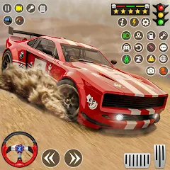 Взломанная Real Rally Drift & Rally Race (Риал Ралли)  [МОД Unlimited Money] - последняя версия apk на Андроид