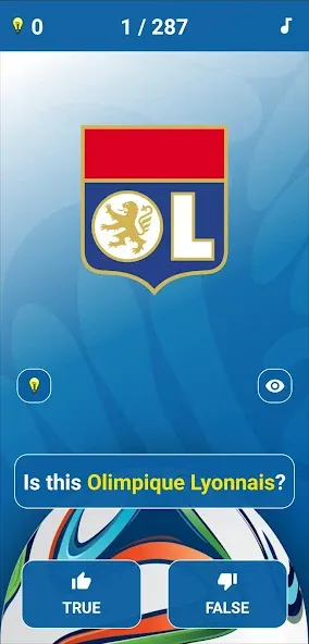 Soccer Clubs Logo Quiz  [МОД Много монет] Screenshot 2