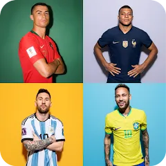 Взломанная Guess The Soccer Player Quiz  [МОД Много монет] - стабильная версия apk на Андроид