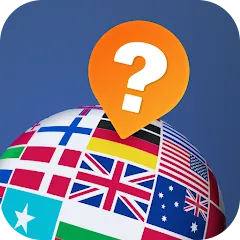 Скачать взломанную Geography Quiz - World Flags 1  [МОД Unlimited Money] - полная версия apk на Андроид