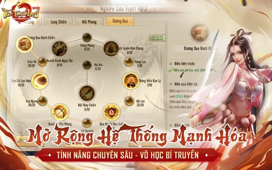 Tân Thiên Long Mobile  [МОД Menu] Screenshot 5