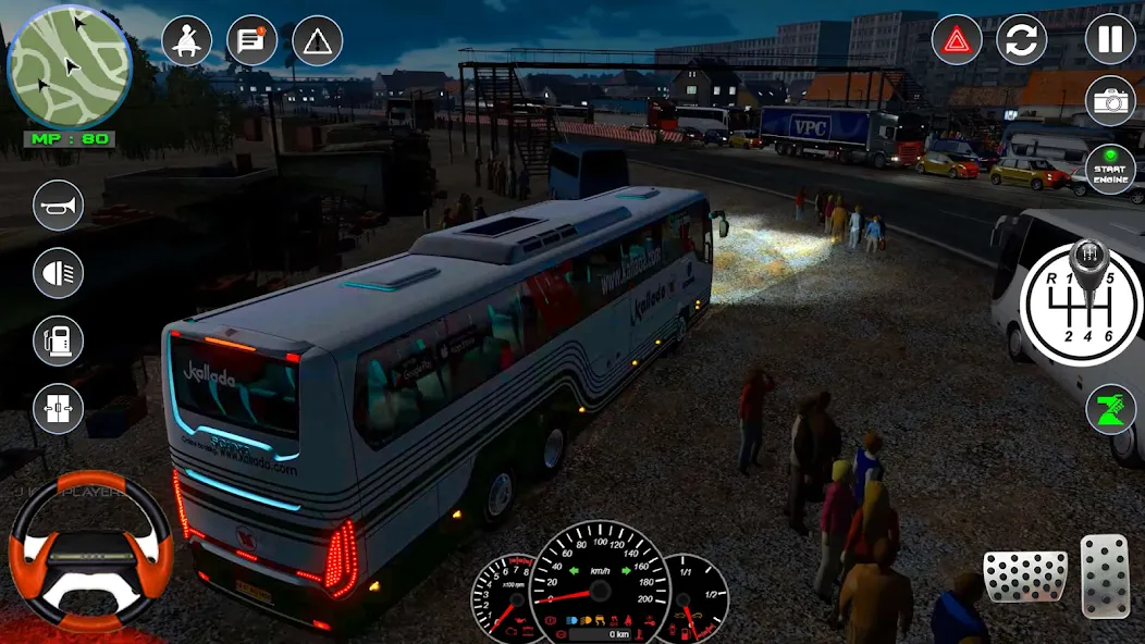 Bus Simulator 2023 - City Bus  [МОД Бесконечные монеты] Screenshot 1