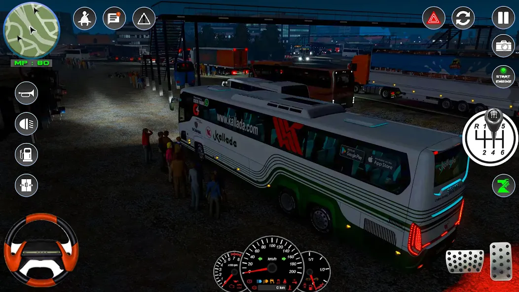 Bus Simulator 2023 - City Bus  [МОД Бесконечные монеты] Screenshot 2