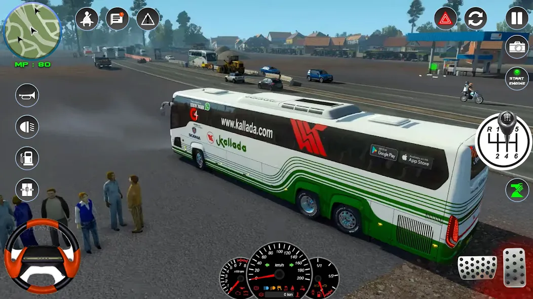 Bus Simulator 2023 - City Bus  [МОД Бесконечные монеты] Screenshot 4