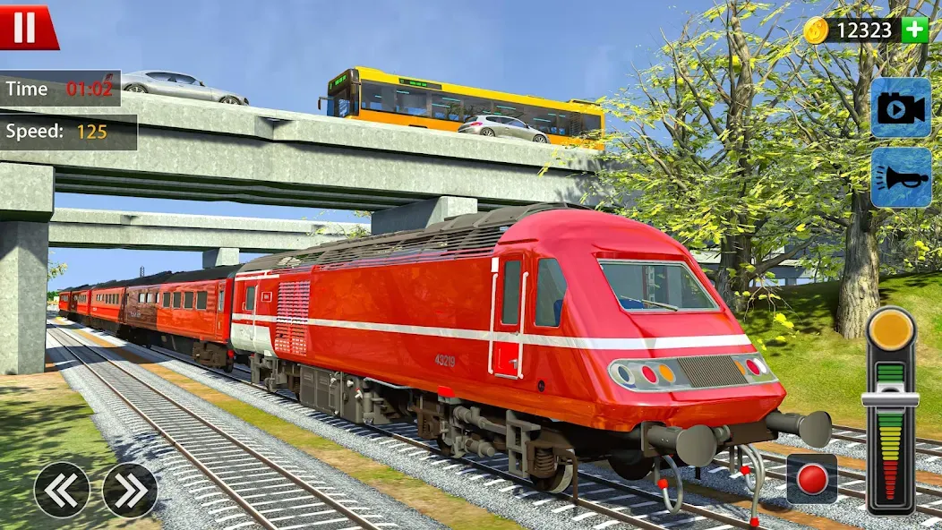 Train Driver Simulator Game  [МОД Бесконечные деньги] Screenshot 5