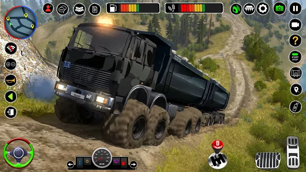 Offroad Mud Truck Simulator 3D  [МОД Меню] Screenshot 1